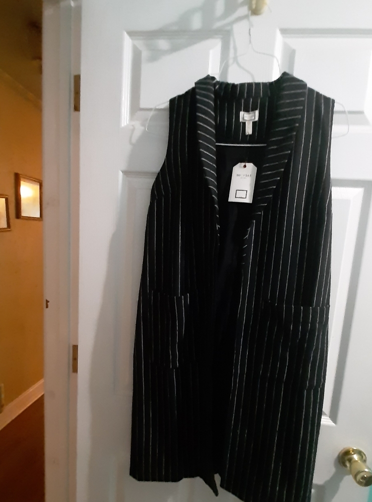 Ladies Long Boutique Vest Duster